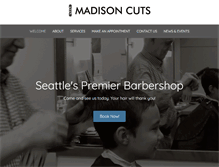 Tablet Screenshot of madisoncuts.com